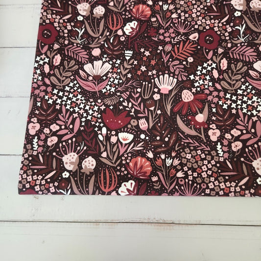 MYO Design - Twill Canvas - Blumenwiese - bloodmoon