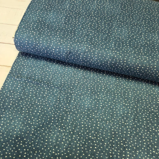 Windham Fabrics - Atlas Flannel - denimblau