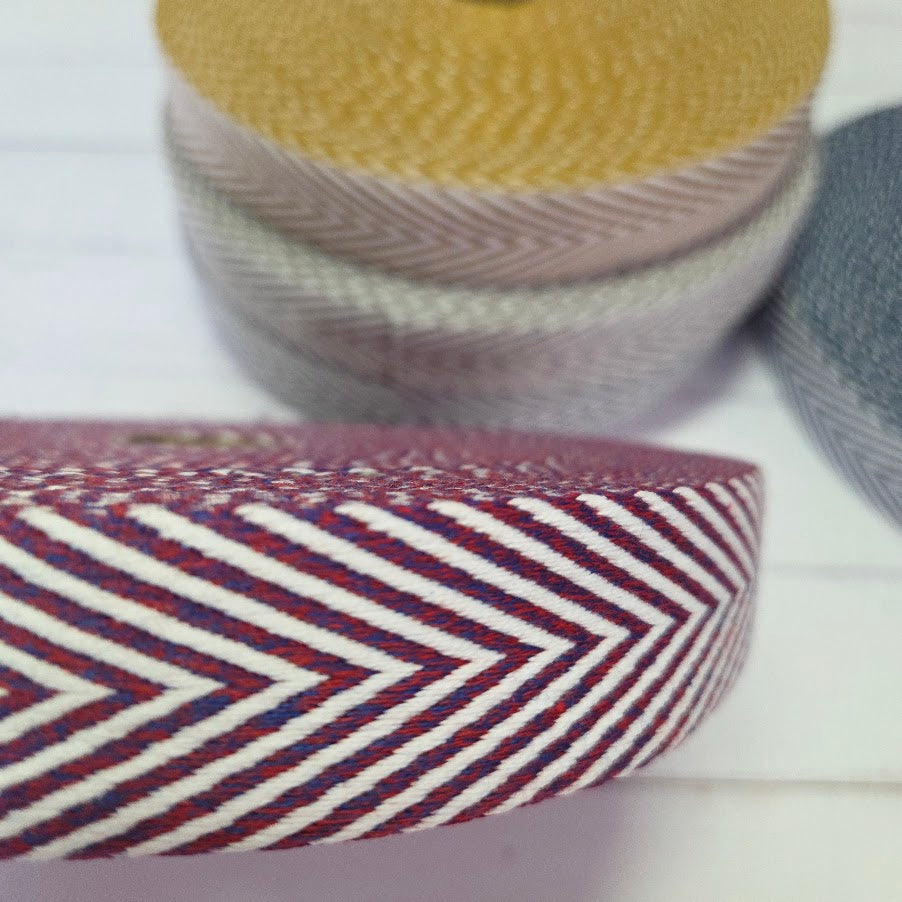 ZickZack Gurtband - verschiedene Farben - 30mm