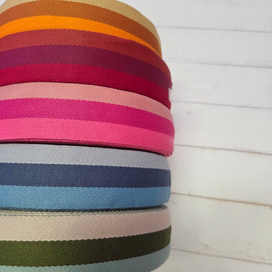 Doubleface Gurtband - 40mm - verschiedene Farben