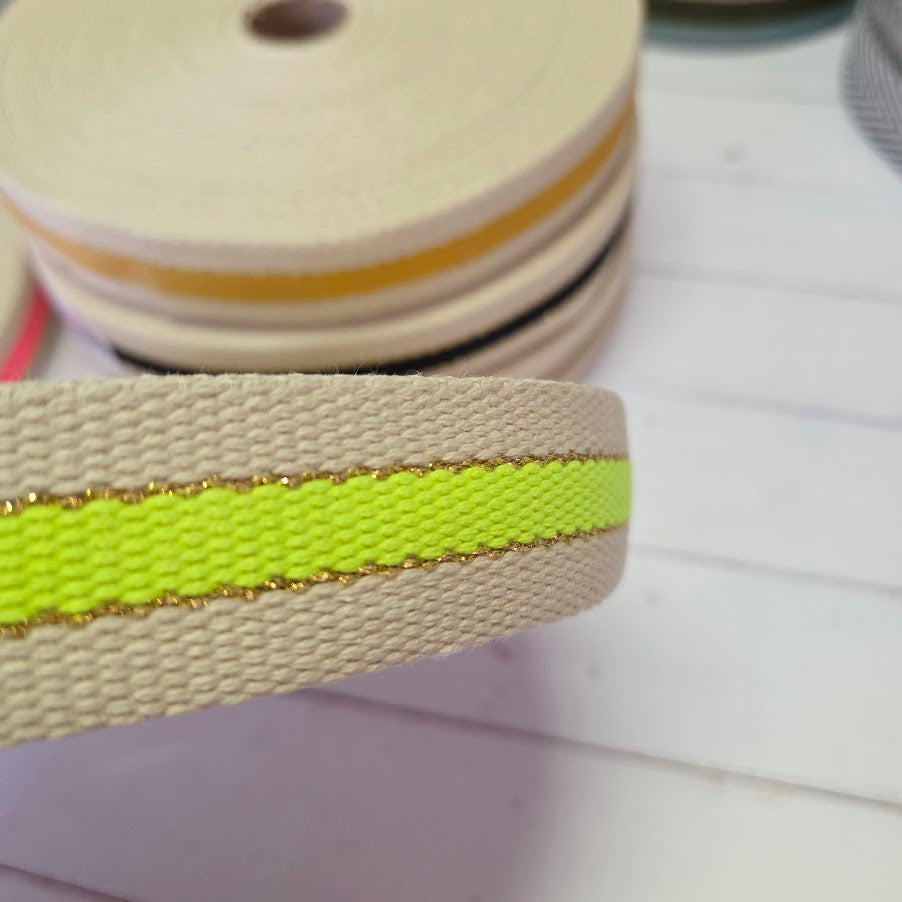 Streifen Gurtband - verschiedene Farben - 30mm