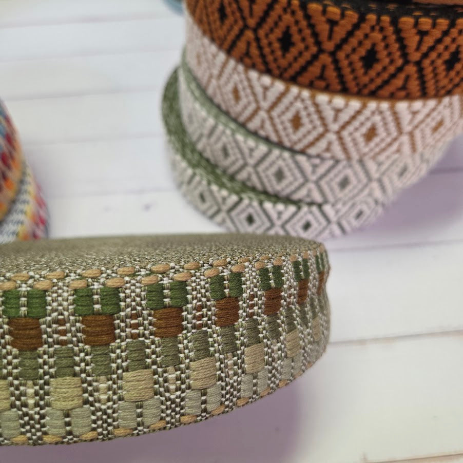 Ethno Gurtband - verschiedene Farben - 38mm