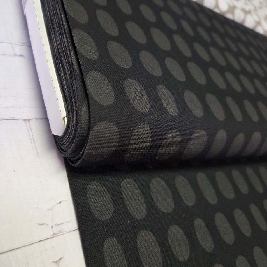 Windham Fabrics - Canvas - Night Rainbow - Spot - black