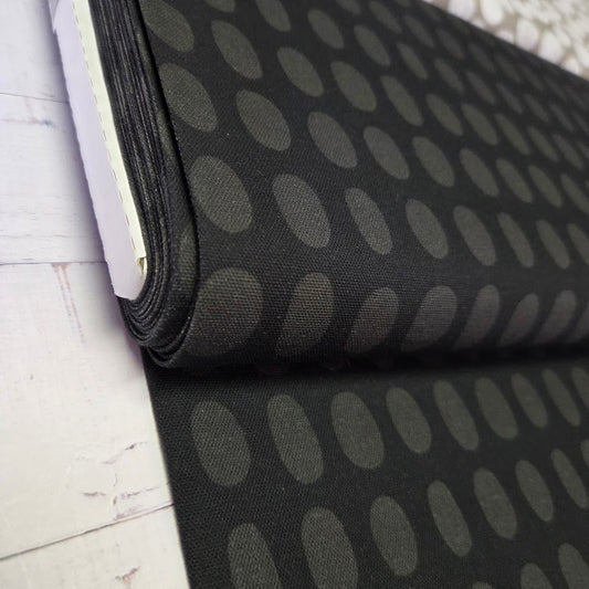 Windham Fabrics - Canvas - Night Rainbow - Spot - black