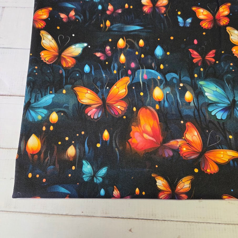 MYO Design - Twill Canvas - Rainbow Butterflies