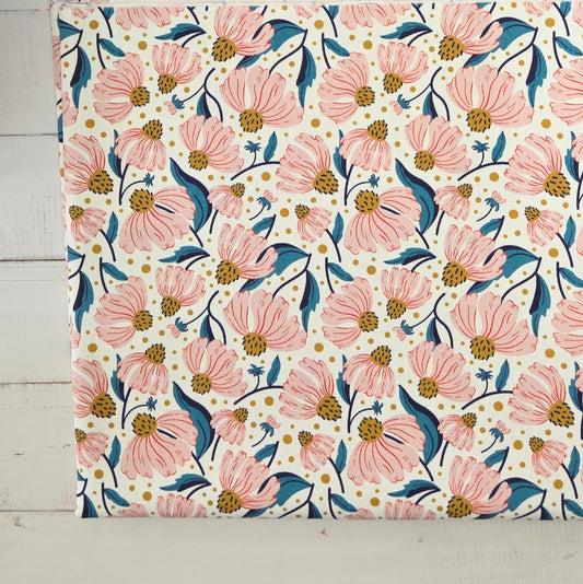 MYO Design - Twill Canvas - Echinacea - rosa