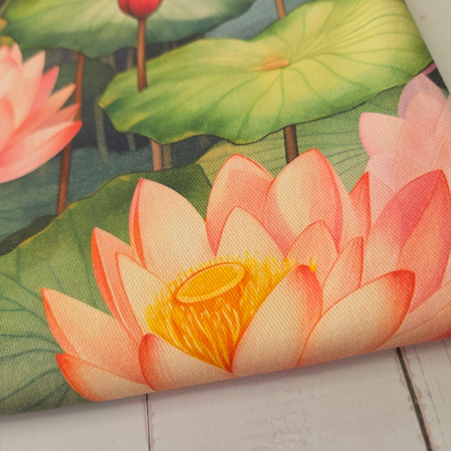 MYO Design - Twill Canvas - Seerosen