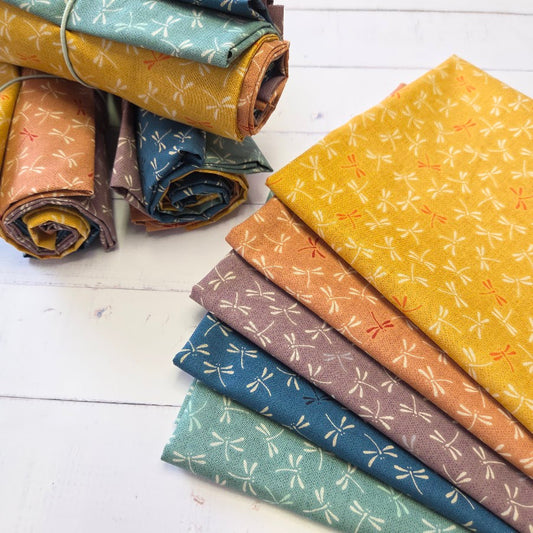 Fatquarter Set - Japanische Libellen