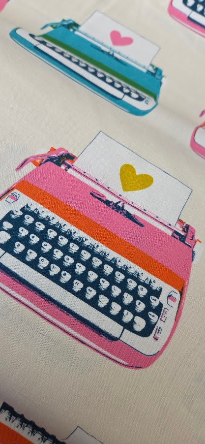 Ruby Star Society - Canvas - Best day ever - Typewriters natural