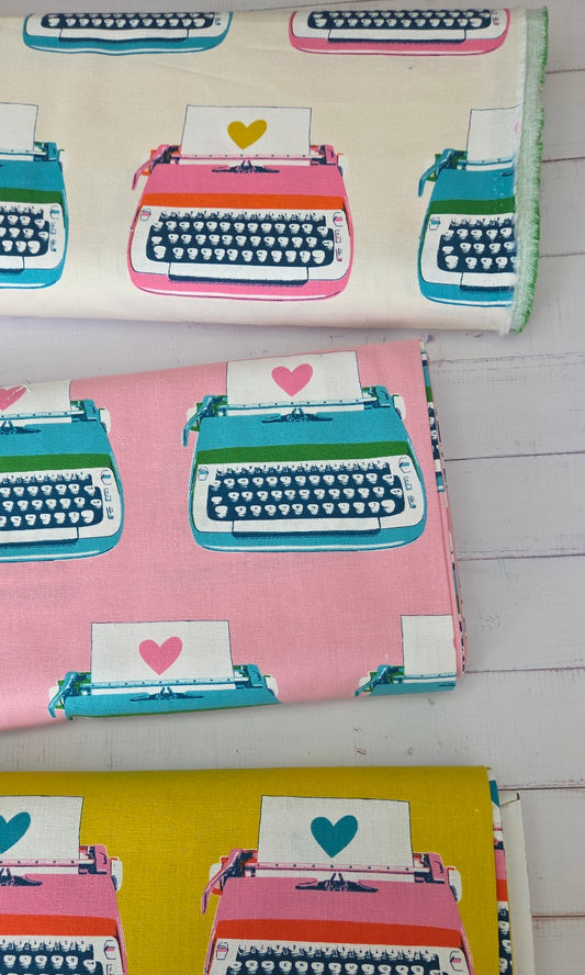 Ruby Star Society - Canvas - Best day ever - Typewriters posy