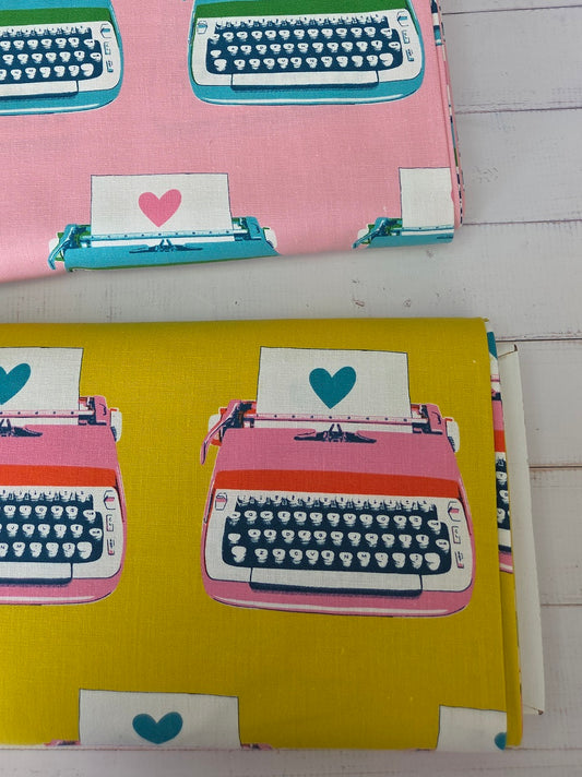 Ruby Star Society - Canvas - Best day ever - Typewriters golden hour