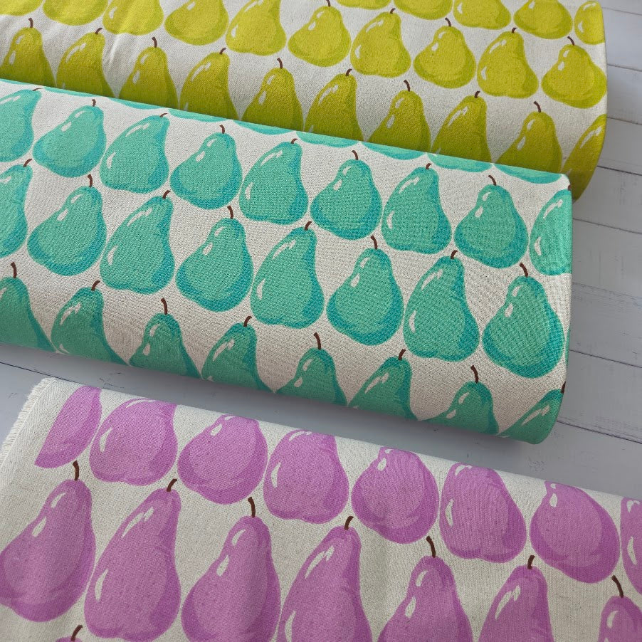 Sevenberry Canvas - Summer Pears - yellow