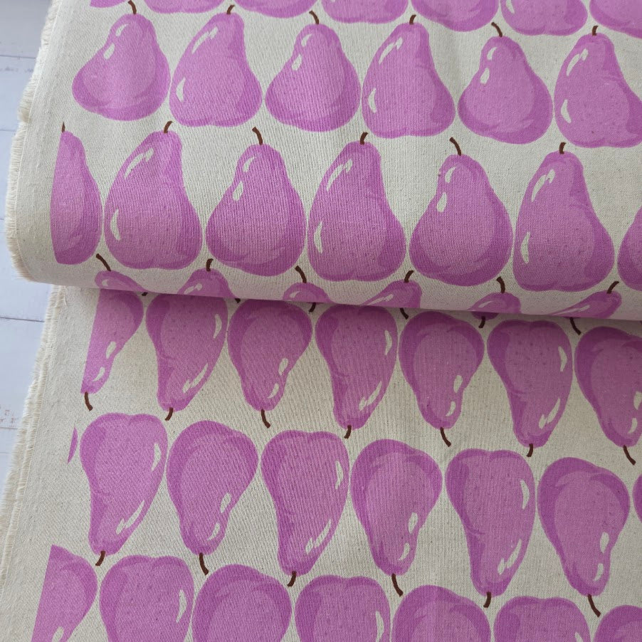 Sevenberry Canvas - Summer Pears - purple