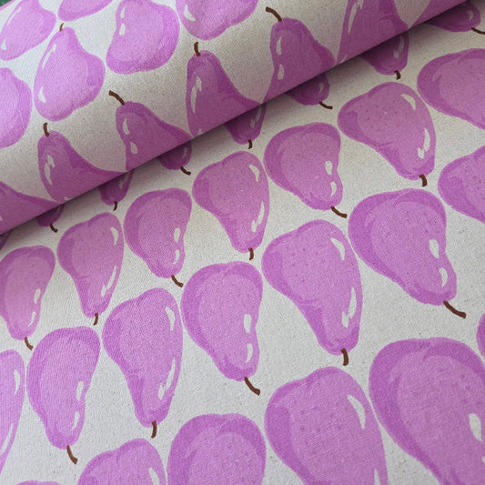 Sevenberry Canvas - Summer Pears - purple