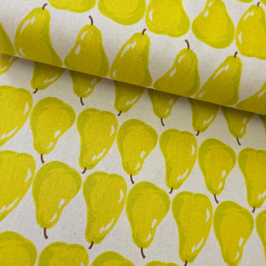 Sevenberry Canvas - Summer Pears - yellow