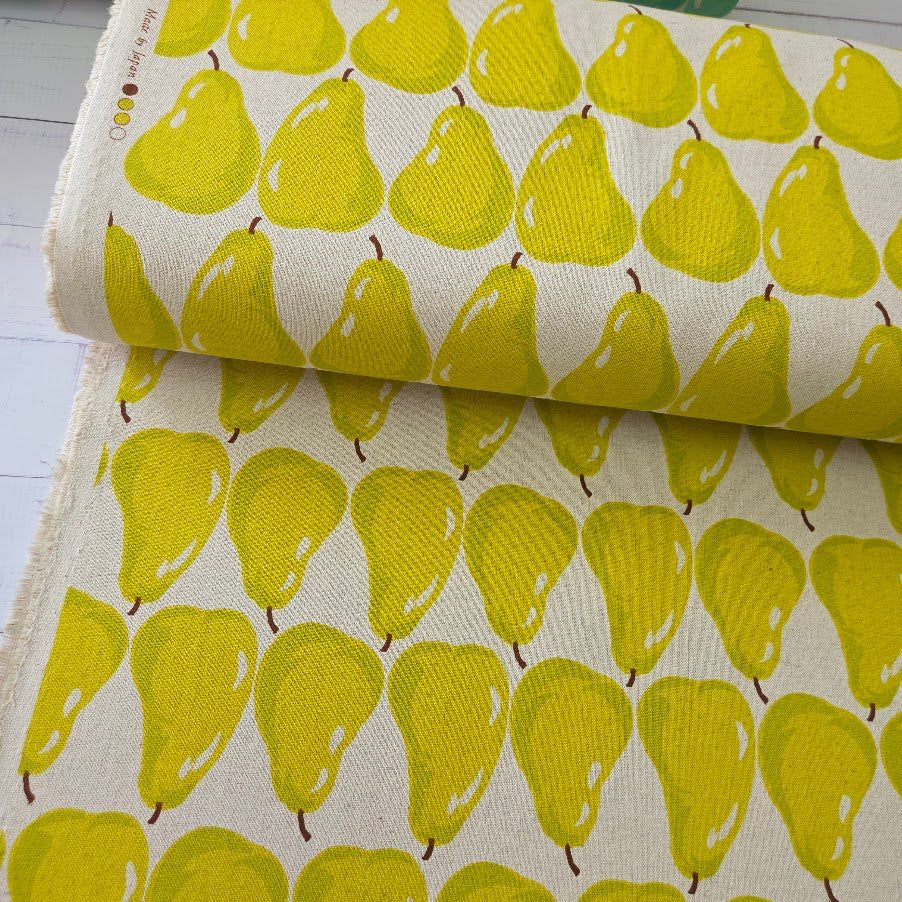Sevenberry Canvas - Summer Pears - yellow