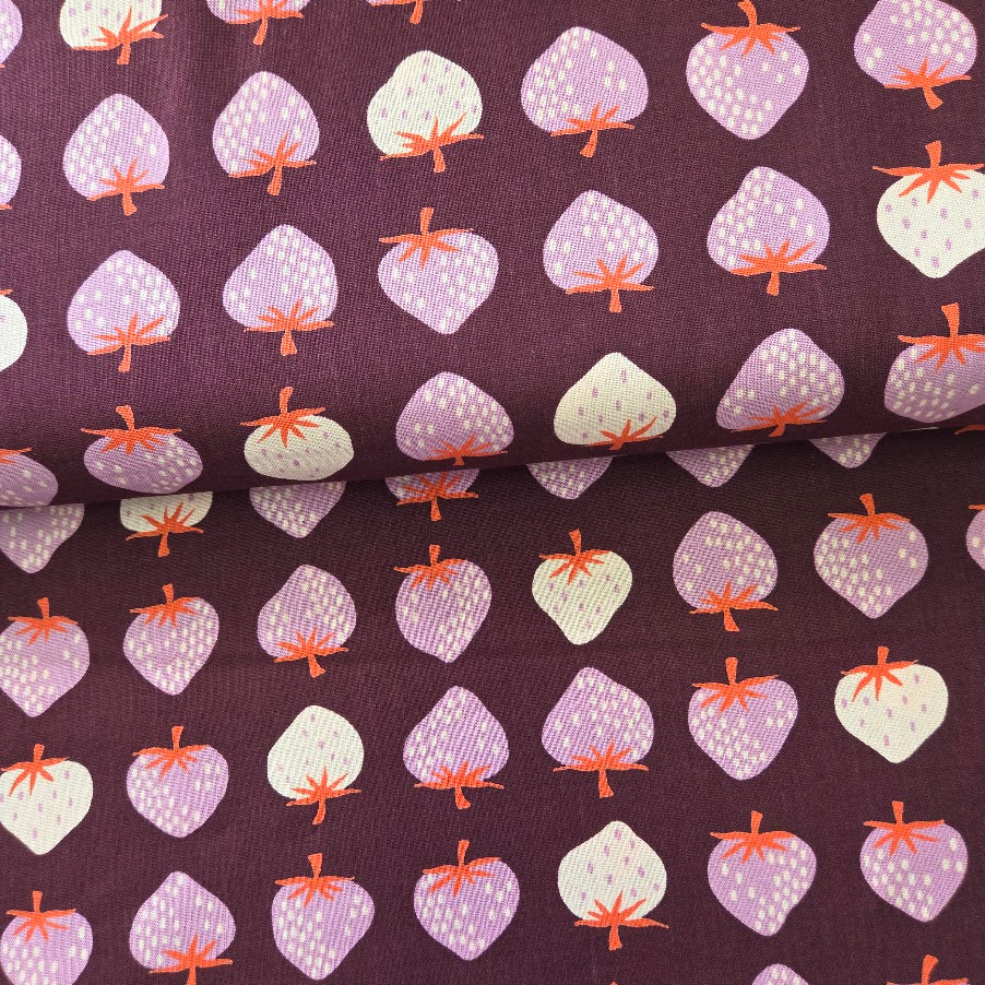 Ruby Star Society - Canvas - Strawberry - deep plum