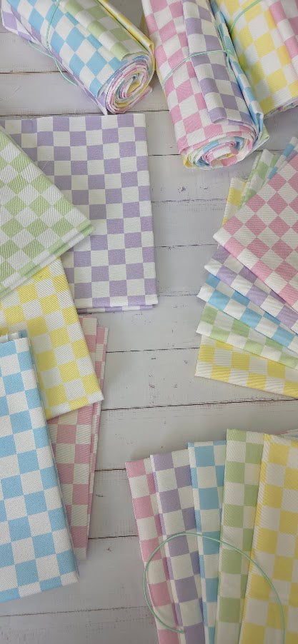 MYO Design - Twill Canvas - Pastell Checkered Quarter Paket