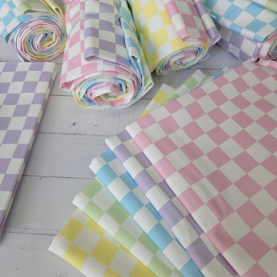 MYO Design - Twill Canvas - Pastell Checkered Quarter Paket