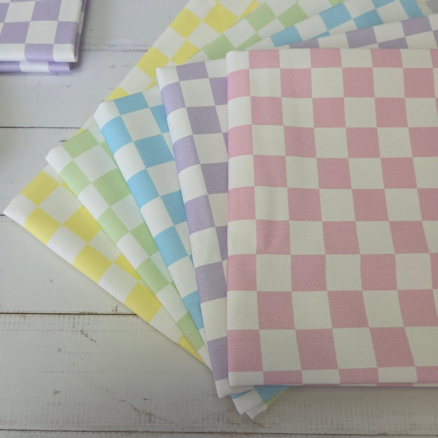MYO Design - Twill Canvas - Pastell Checkered Quarter Paket