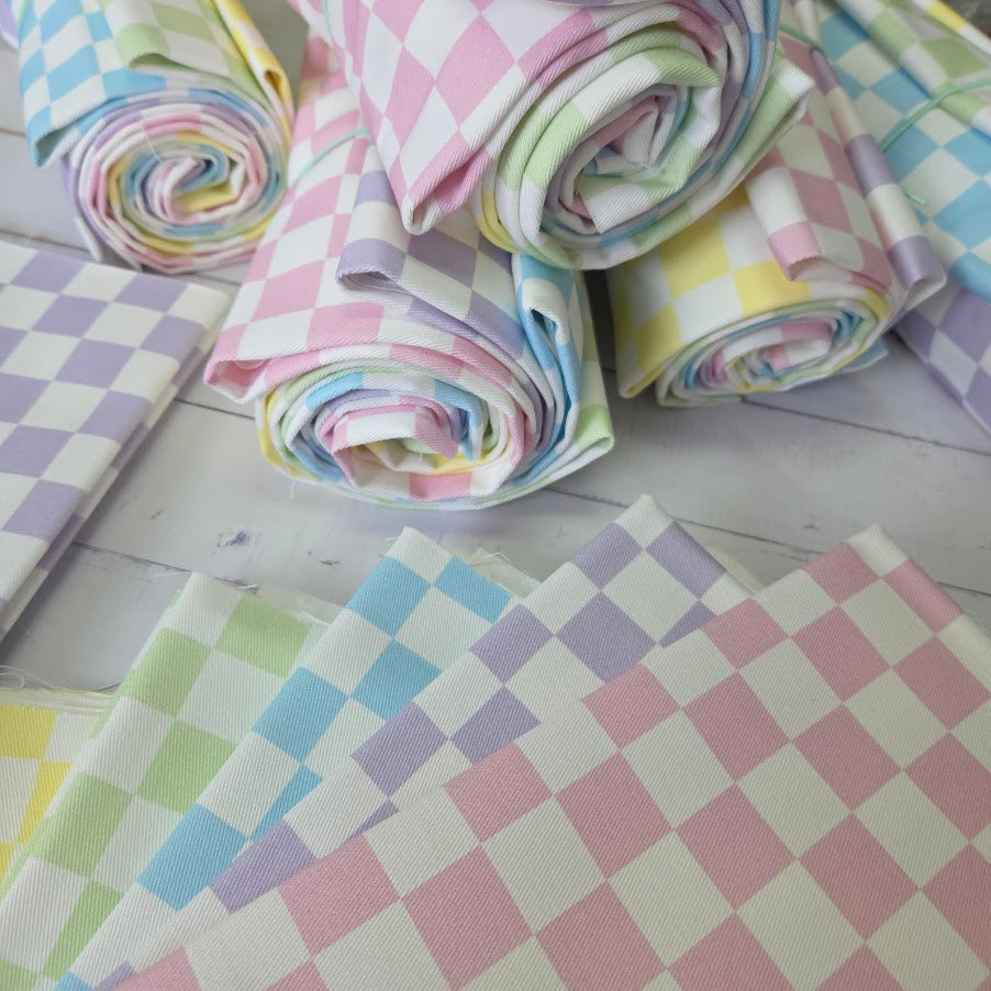 MYO Design - Twill Canvas - Pastell Checkered Quarter Paket