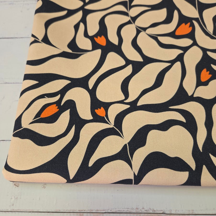 MYO Design - Twill Canvas - Matisse Style Flowers