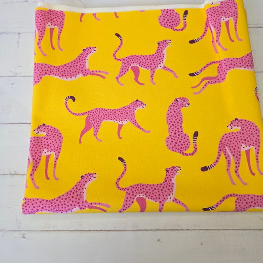 MYO Design - Twill Canvas - Pink Cheetah