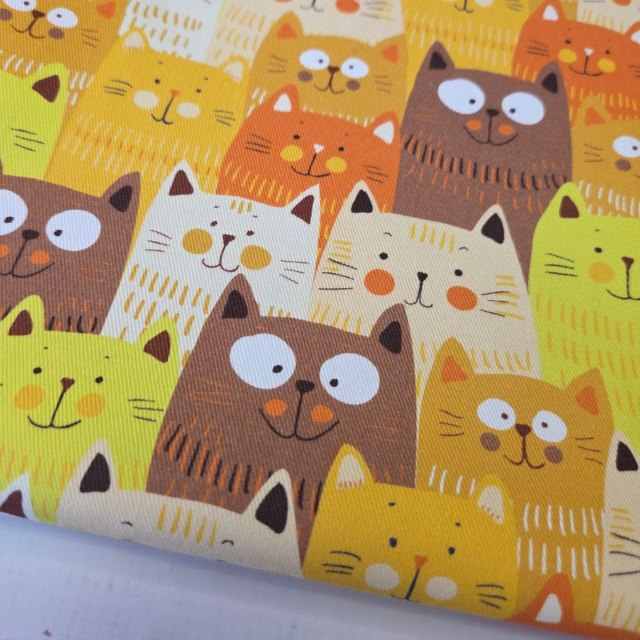 MYO Design - Twill Canvas - Yellow Katzen