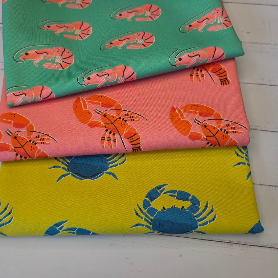 MYO Design - Twill Canvas - Colourful Sealife - Hummer