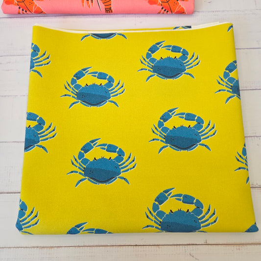 MYO Design - Twill Canvas - Colourful Sealife - Krabben