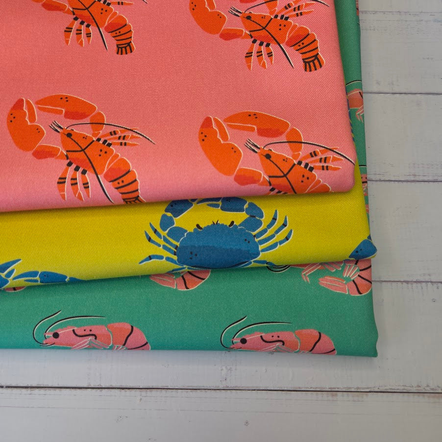 MYO Design - Twill Canvas - Colourful Sealife - Hummer