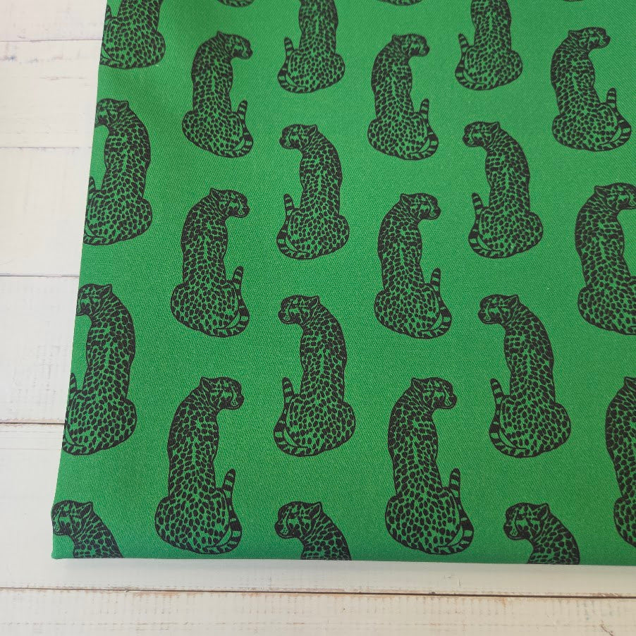 MYO Design - Twill Canvas - Cheetah grün