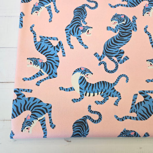 MYO Design - Twill Canvas - Blue Tiger