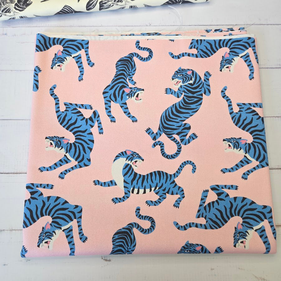MYO Design - Twill Canvas - Blue Tiger