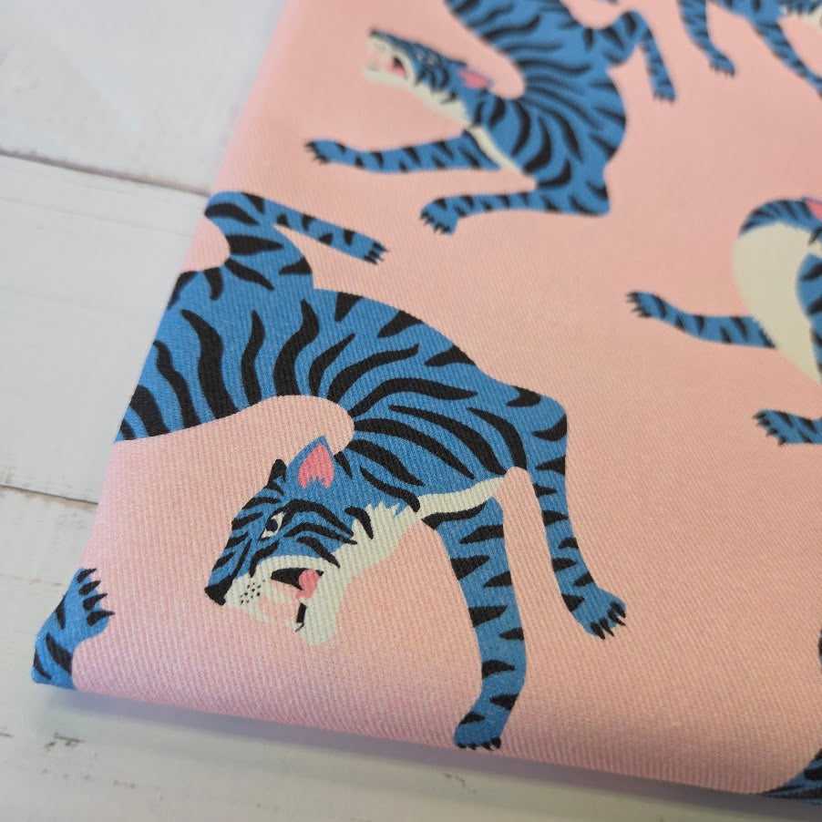 MYO Design - Twill Canvas - Blue Tiger