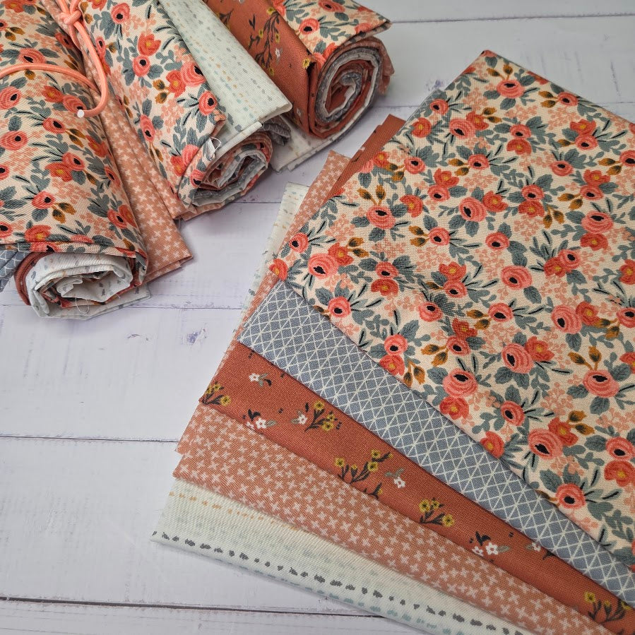 Fatquarter Set - Rifle Paper Les Fleurs - Rose