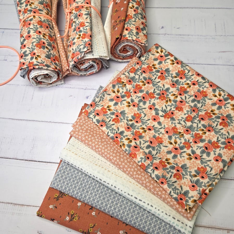 Fatquarter Set - Rifle Paper Les Fleurs - Rose