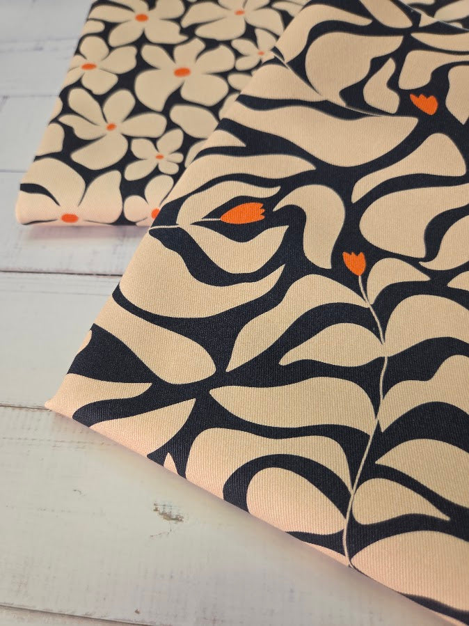 MYO Design - Twill Canvas - Matisse Style Flowers