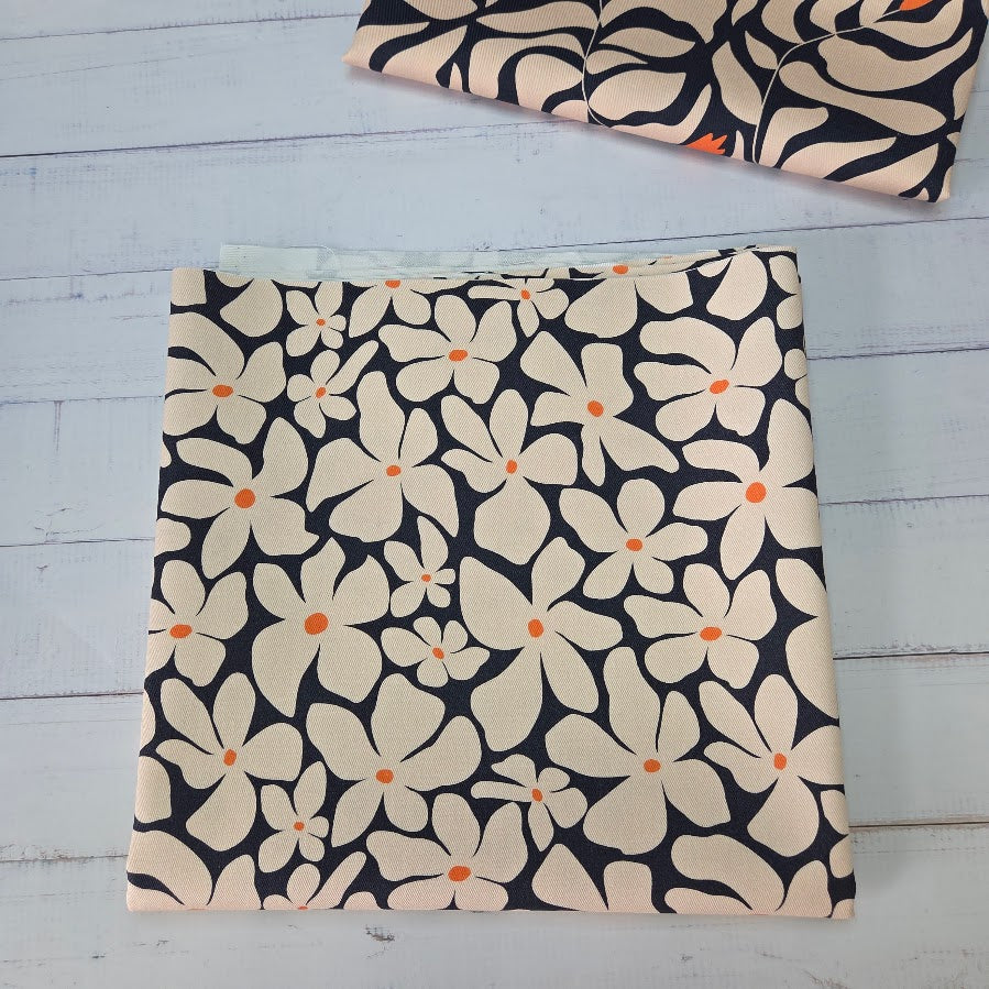 MYO Design - Twill Canvas - Matisse Style Blossoms