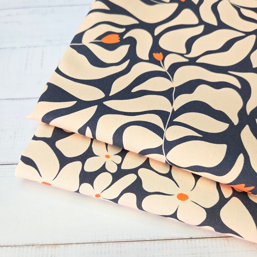 MYO Design - Twill Canvas - Matisse Style Flowers