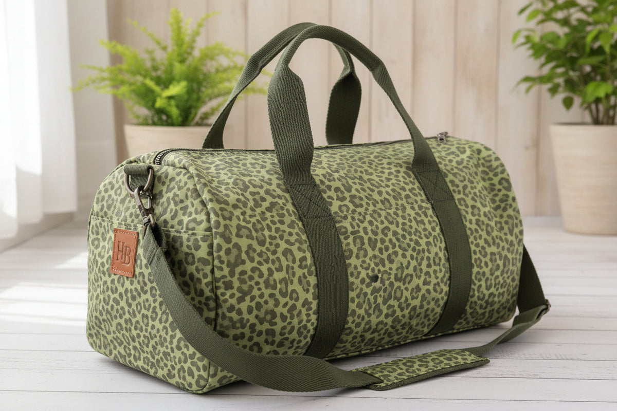 MYO Design - Twill Canvas - Leopard - olive