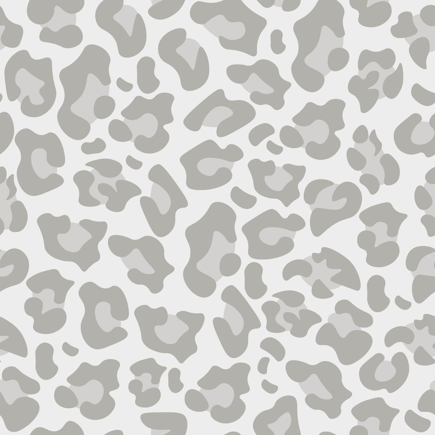 Vorbestellung - Leopard - Twill Canvas - Natural + grey