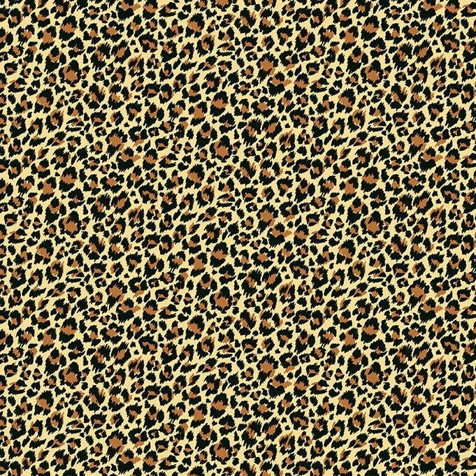 Makower - Around the World - Leopard yellow