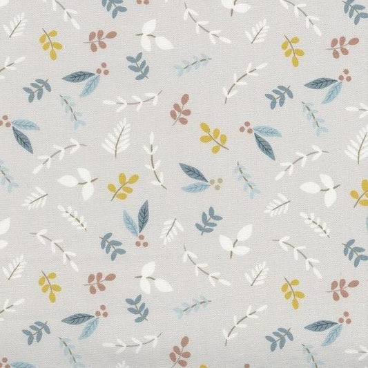 Moda - Little Ducklings - Foliage Sprigs grey