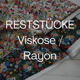 Verschiedene Reststücke - Viskose / Blusenstoffe