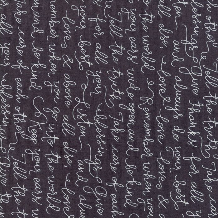 Moda - Farmers Daughter - Script - charcoal