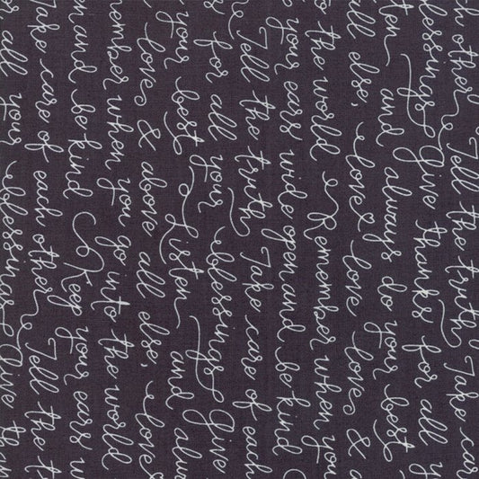 Moda - Farmers Daughter - Script - charcoal