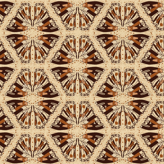 Cotton and Steel - Canvas - Scoutlake - Swallowtail - Reflection