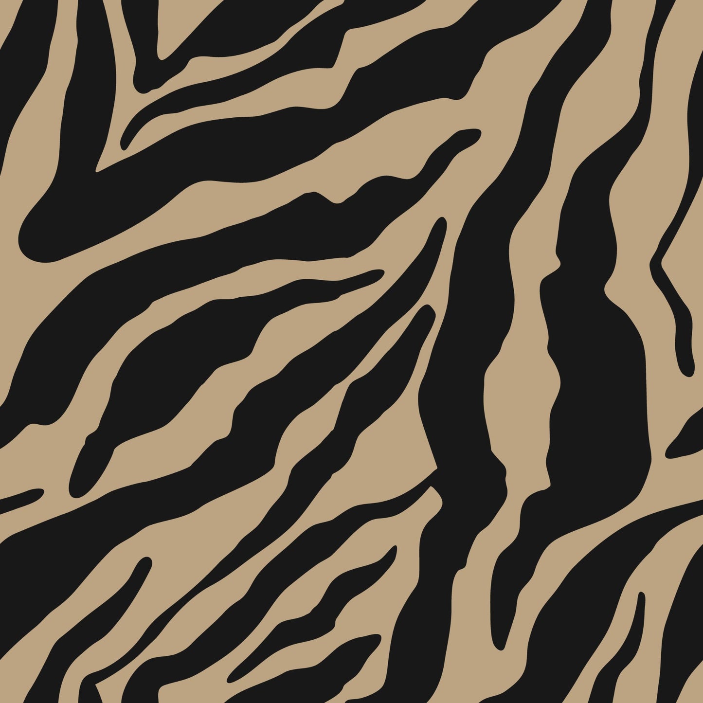 Vorbestellung - Leopard - Twill Canvas - Natural + grey