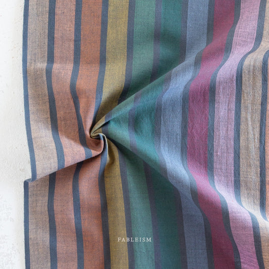 Fableism - Lucky Loom - Wings Stripe - Dark Rainbow